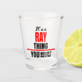 Verre A Shot Ray, tu ne comprendrais pas le nom (Devant)
