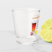 Verre A Shot Recette de boisson de tir Alabama Slammer (Gauche)