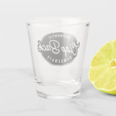 Verre A Shot Réclame les démocrates (Dos)