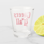 Verre A Shot Red Cheers Y'all (Dos)