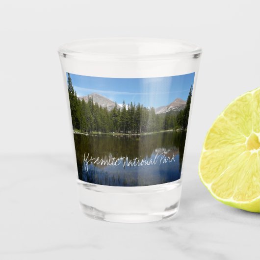 Verre A Shot Reflet du lac de Yosemite (Devant)
