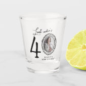 Verre A Shot Regarde qui a 40 ans ! Photo 40e anniversaire (Devant)