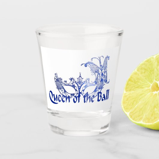 Verre A Shot Reine du bal (Devant)