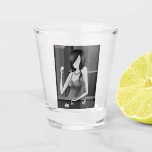 Verre A Shot Reine du jeu - Casino Las Vegas