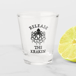 Verre A Shot Relâchez Le Kraken