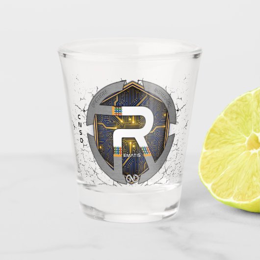 VERRE A SHOT REMATIS 2025 (Devant)