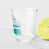 Verre A Shot Rencontrez-Nous Dans Mariage Destination Turquoise (Droite)