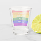 Verre A Shot Rendre l'Amérique gay (Dos)