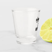 VERRE A SHOT REPOS ET JÉSUS DIMANCHE (Gauche)