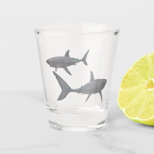 Verre A Shot Requin blanc