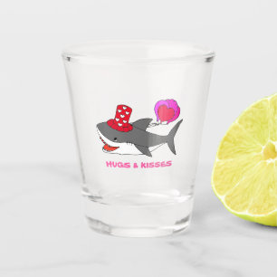 Verre A Shot Requin de la Saint Valentin