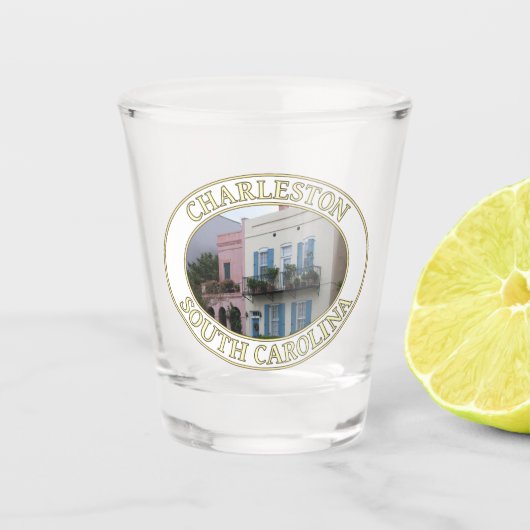 Verre A Shot Résidences historiques Rainbow Row, Charleston, SC (Devant)