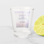 Verre A Shot Respirer, sortir, avancer, motiver (Dos)