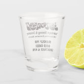 Verre A Shot Restauration et restauration d'hier, Evanston, IL (Dos)