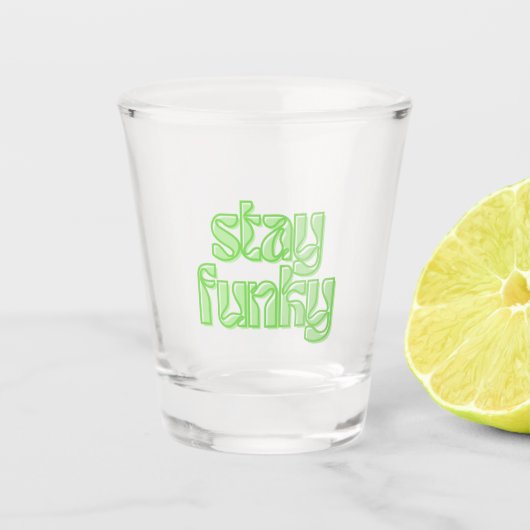 Verre A Shot Reste funky (Devant)