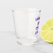 Verre A Shot Restez en sécurité ! (Gauche)