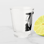 Verre A Shot Retenez Les Cheveux (Gauche)