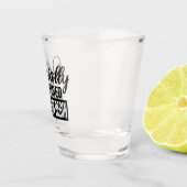 Verre A Shot Retraité (Droite)