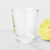Verre A Shot Rétro 1950 Boomerang Mid Century Moderne (Droite)
