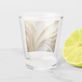 Verre A Shot Retro d'or blanc (Dos)