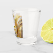Verre A Shot Retro d'or blanc (Droite)