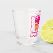 Verre A Shot Retro Drunk in Love Enterrement de Fille (Gauche)