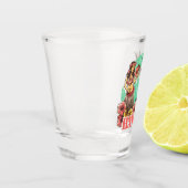 Verre A Shot Retro Hawaii (Gauche)