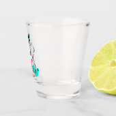Verre A Shot Retro Mid-Century moderne Chat atomique CatNip (Droite)