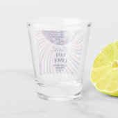 Verre A Shot Retro Super Dernier Disco Bachelorette Week-end Fa (Dos)