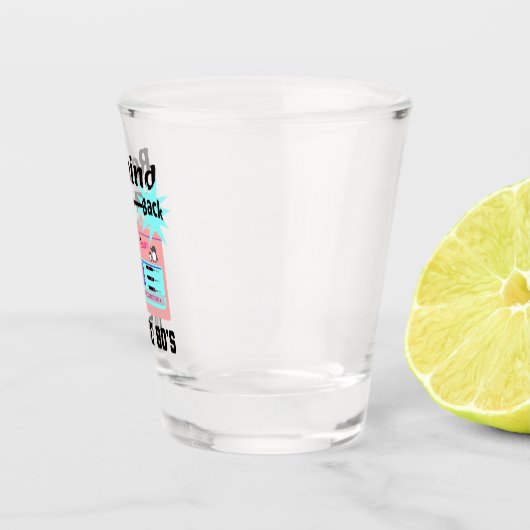 Verre A Shot Revenez aux années 80 (Droite)