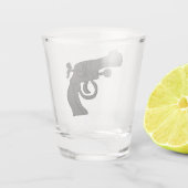 Verre A Shot Revolver de dessin (Dos)