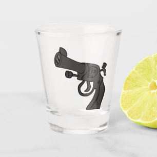 Verre A Shot Revolver de dessin