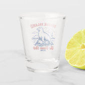 Verre A Shot Rhode Island Seal Illustration for Tourists (Dos)