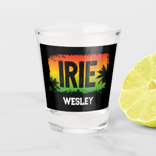 Verre A Shot Rhum tropical jamaïcain IRIE