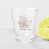 Verre A Shot Rien De Trop De Livres (Dos)