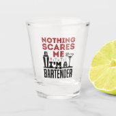 Verre A Shot Rien ne me fait peur Je suis un barman (Devant)