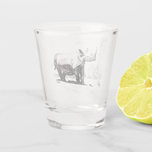 VERRE A SHOT RINOCERONTE (Dos)