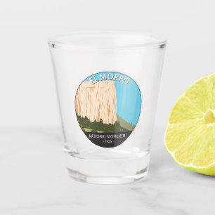 Verre A Shot Rocher d'Inscription du Monument National El Morro