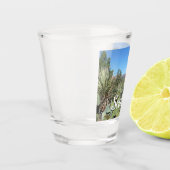 Verre A Shot Rochers rouges et cactus I (Gauche)