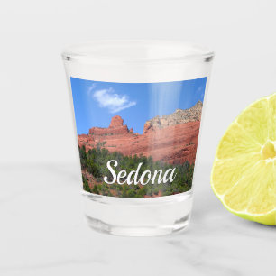 Verre A Shot Rock bateau à vapeur à Sedona Arizona Photographie