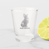 Verre A Shot Rock lapin (Dos)