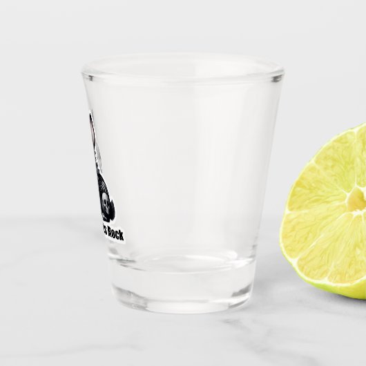Verre A Shot Rock lapin (Droite)