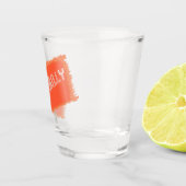 Verre A Shot RockaBilly vitre à tirage dépoli et incliné (Droite)