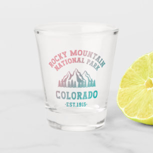 Verre A Shot Rocky Mountain National Park Colorado USA Gradient