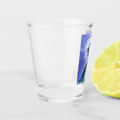 Verre A Shot Romantique Couple Danse le Tango (Gauche)