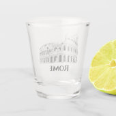 Verre A Shot Rome Italie Colisée italienne (Dos)