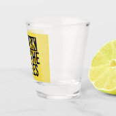Verre A Shot Rompre la typographie de toutes les règles (Droite)