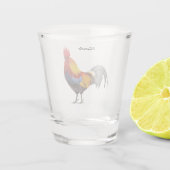Verre A Shot Rooster (Dos)