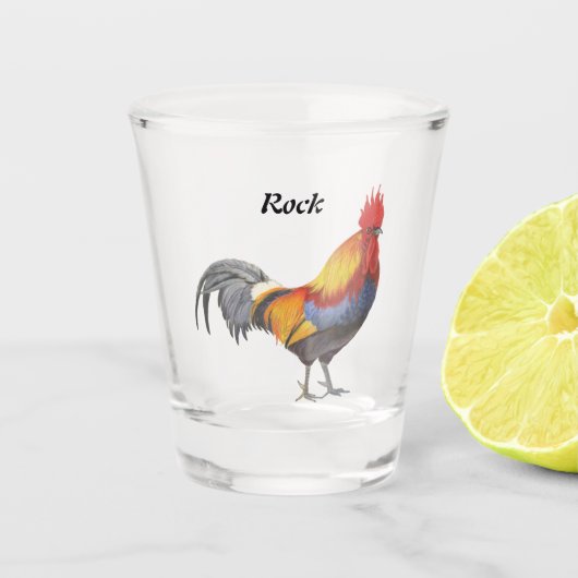 Verre A Shot Rooster (Devant)