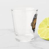 Verre A Shot Roping Cowboy AJOUTER LE NOM Western Family Horse  (Gauche)